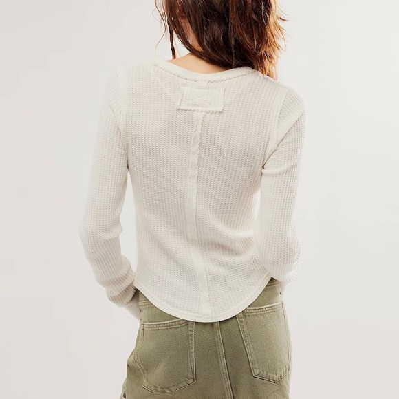 Free People Easy Does it Long Sleeve - Picture 2 of 7